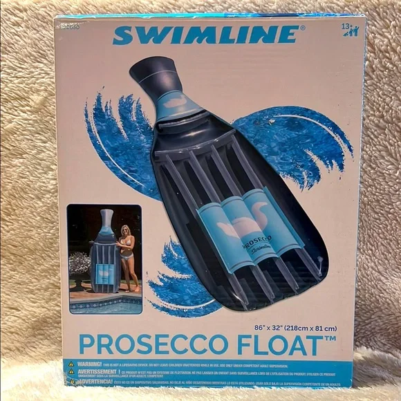 SWIMLINE Prosecco Bottle Float - Picture 3 of 7